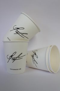 Customize logo printed coffee tea paper cups, Russia