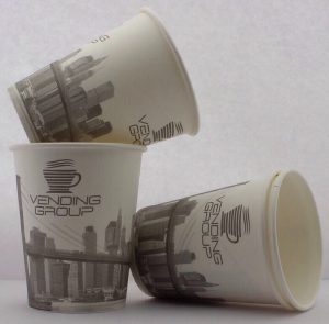 Customize logo printed coffee tea paper cups, Russia