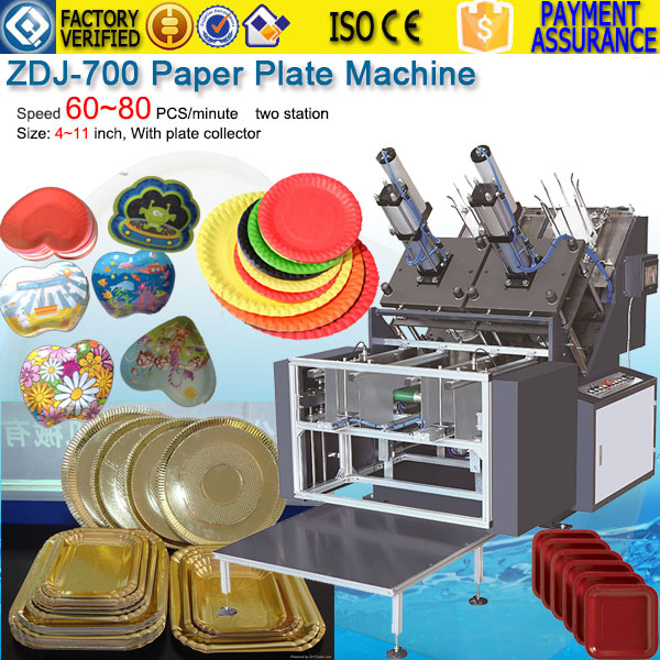 Paper Plate Making Machine FeeNoT Container Machinery