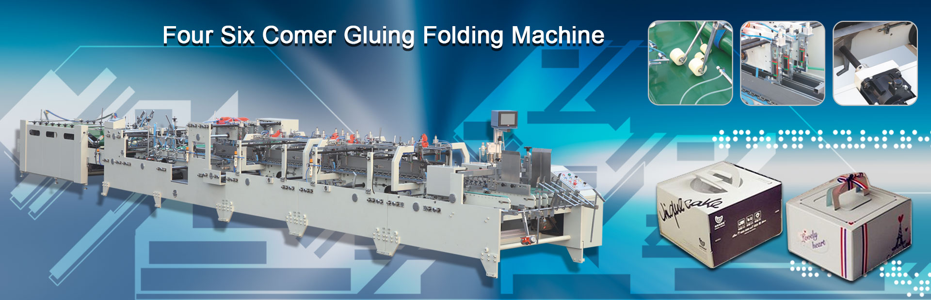 Box Folder Gluer Machine