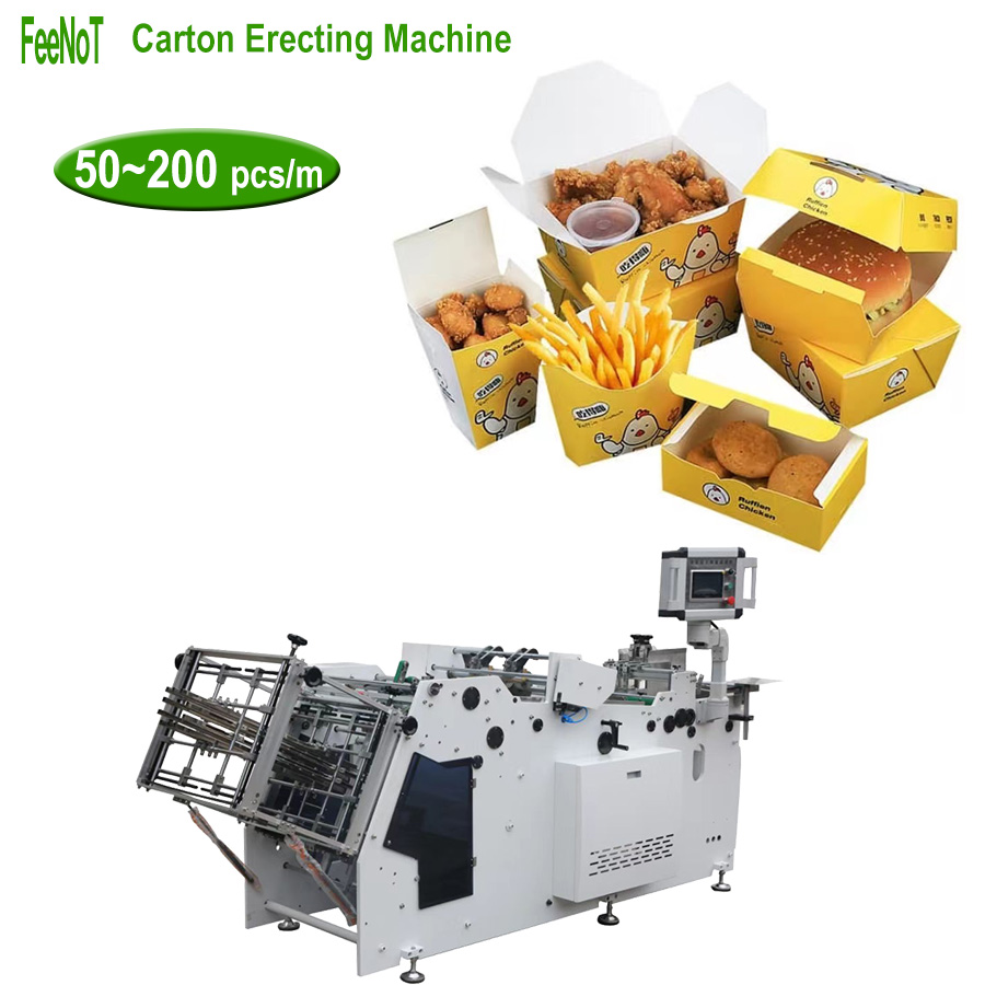 800S French fries box making machine