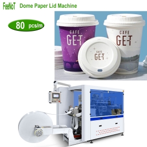 80d Paper dome lid machine 80D -coffee ice cream cup lid machine