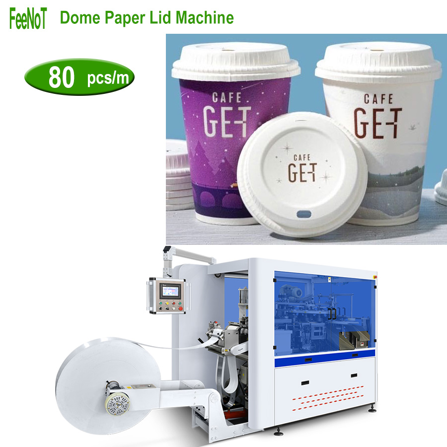 Paper dome lid machine 80D