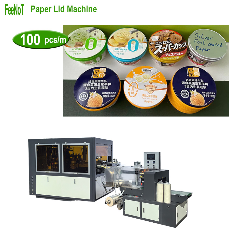 Cup lid making machine PL100 - Paper lid machine low price