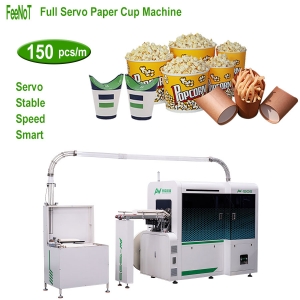 Full servo paper cup machine 150S High speed Factory price
