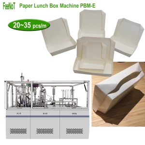 Lunch box with cover machine E - paper food conainer machine