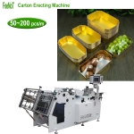 Octagon food box making machine - paper berry basket machine