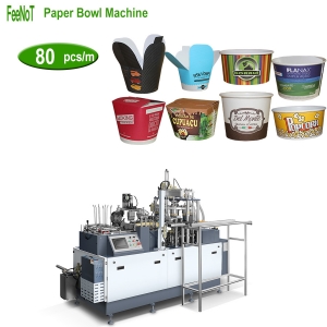 Paper bowl making machine 80S - Forming food container bowl
