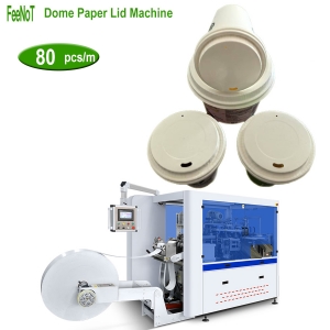 Paper dome lid machine 80D -coffee ice cream cup lid machine