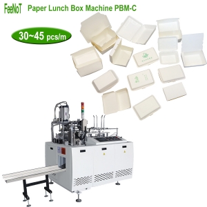 Paper lunch box machine C - Burger meal box making machine