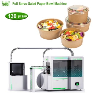 Salad paper bowl machine 130s - disposable bowl making machine