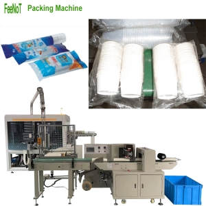 450-Paper bowl packaging machine - cup container box lid packing