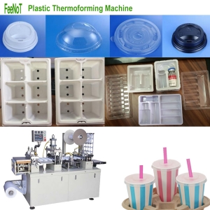 Coffee cup lid machine - Automatic making plastic glass lid