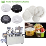 Plastic lid machine - glass container thermoforming machine-420