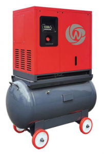 Screw compressor with 500L tank