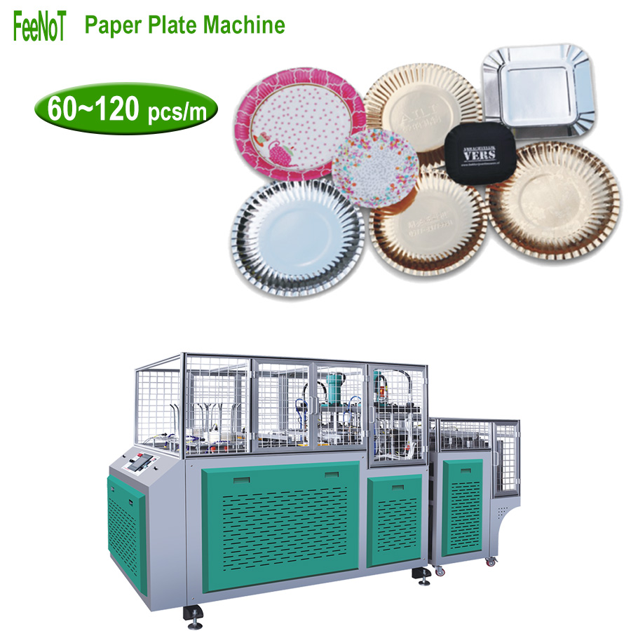 Automatic round square paper plate machine 600H low price