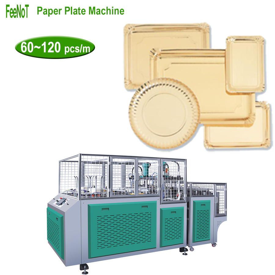Disposable round square paper dish making machine best price
