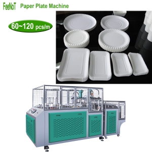 Paper plate making machine - square plate dish tray machine