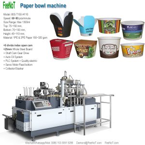 80s paper bowl making machine new tech hot
