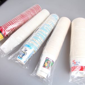 paper cup bowl container film packing bag machine