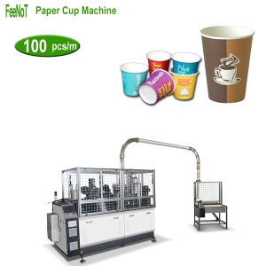 Coffee tea disposable cup making machine 100S