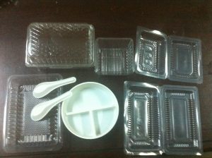 plastic container lids tray