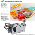 Octagonal-fruit-tray-box-erecting-machine