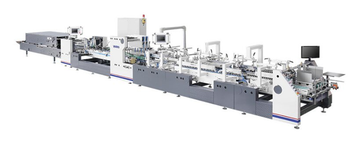 High speed small box gluing folding machine PHH-1100