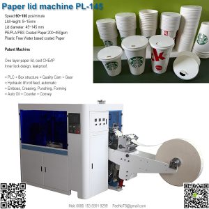 Automatic paper cup cover machine PL-145