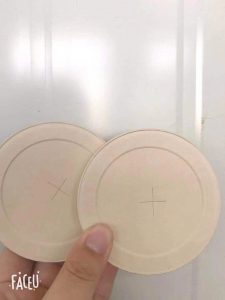 PLA coated paper lids for paper cup, pla paper cup lid, PLA paper bowl lids