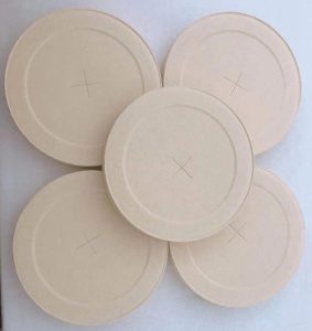PLA coated paper lids for paper cup, pla paper cup lid, PLA paper bowl lids