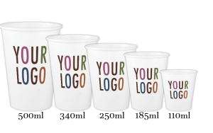 Ukraine customize logo printed paper cups