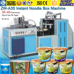 instant paper noodle box making machine price