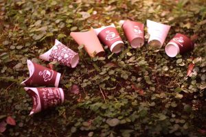 butterfly coffee paper cups