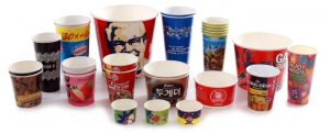 all size paper cup bowl container