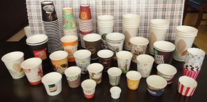 single PE coated paper cups, hot drink paper cups