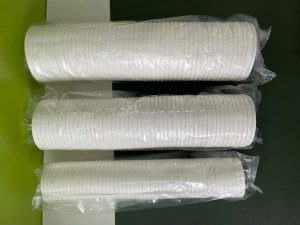 stack paper lid cover film packing machine