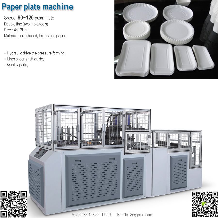 Paper plate machine